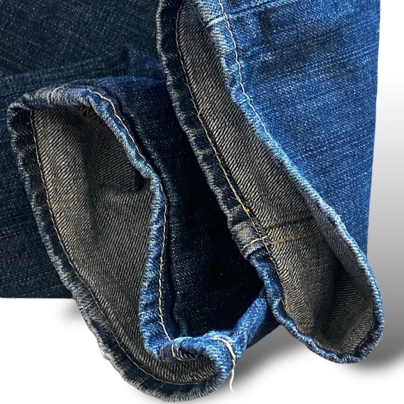 LEVIS 511 Straight Blue Jeans Black Label Jeans Back Zipper Pockets Red Tag - Picture 8 of 13